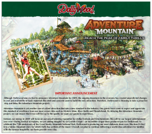 Adventure Mountain Dollywood