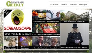 Theme Park Geekly - First Issue