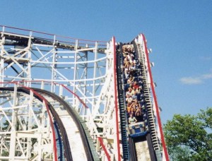 Thunderbolt - Kennywood - Wooden Roller Coaster