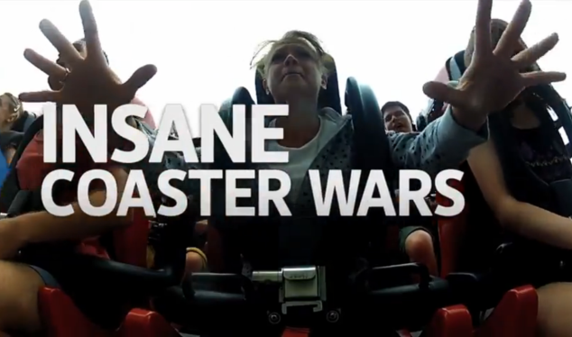 Insane Coaster Wars World Domination Teaser & Name That Coaster!