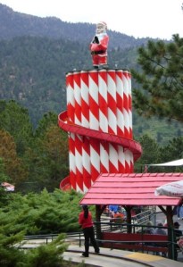 Santas Village Colorado - Candy Cane Slide