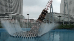 Underwater-Roller-Coaster-Vanish-Cosmoworld-Japan