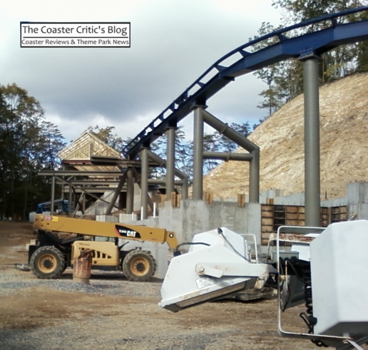 Wild Eagle Construction Photos | Dollywood’s 2012 Roller&nbsp;Coaster