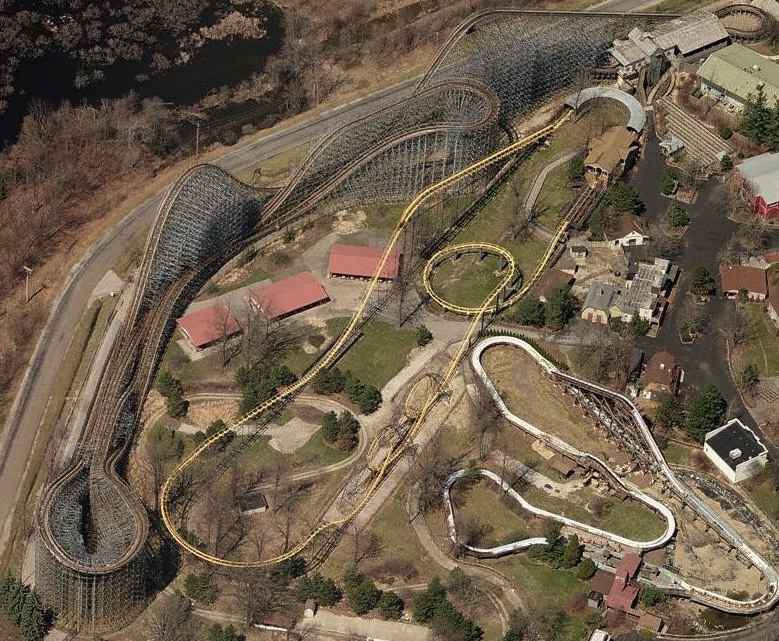 Villain – Geauga Lake – Coaster Critic