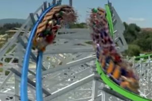 Twisted Colossus Video - Six Flags Magic Mountain