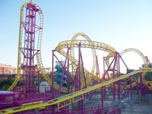 Canobie Lake's Euro Fighter Coaster