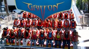 Griffon at Busch Gardens Williamsburg on Bert the Conqueror
