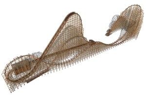 Goliath - Six Flags Great America - 2014 Roller Coaster Layout