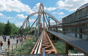 Copperhead Strike - Carowinds - 2019 Roller Coaster - Launch View - POV