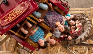 Outlaw Run Barrel Roll - Silver Dollar City - Riders