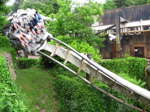 Nemesis Roller Coaster at Alton Towers