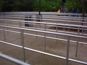 An Empty Queue at Cedar Point