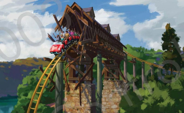 Verbolten Busch Gardens 2012 Roller Coaster