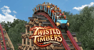 Twisted Timbers Roller Coaster - Kings Dominion