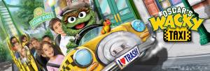 Oscars Wacky Taxi Roller Coaster - Sesame Place