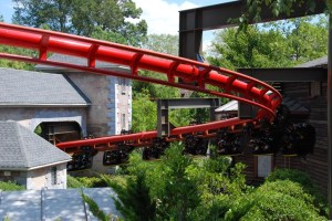 Big Bad Wolf Flies Through the Bavarian Village