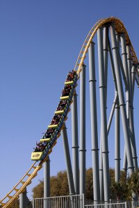 Steel Eel at SeaWorld San Antonio
