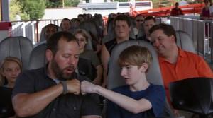 Bert Rides the Intimidator at Carowinds