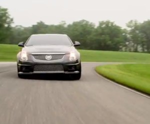 Cadillac CTS-V - Cornering Forces - G-Meter