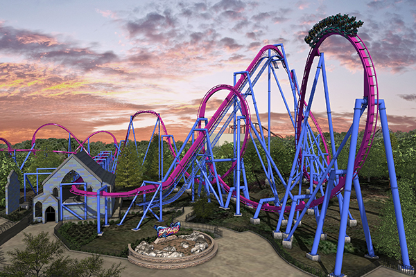 Banshee Roller Coaster - Kings Island