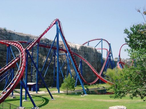 Superman Krypton Coaster - Six Flags Fiesta Texas