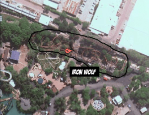 Iron Wolf Leaving Six Flags Great America