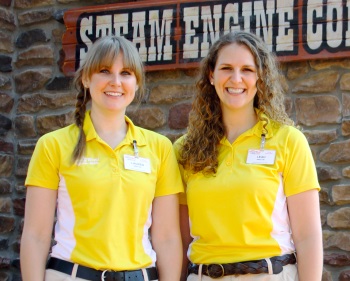 Lauren Crosby and Leah Koch Lauren Crosby and Leah Koch - Holiday World