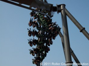 Raptor at Gardaland - Wing Rider Coaster