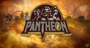 Pantheon Roller Coaster Logo - Busch Gardens