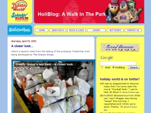 Holiday World's Holiblog
