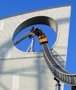 Thunder Dolphin Roller Coaster - Tokyo