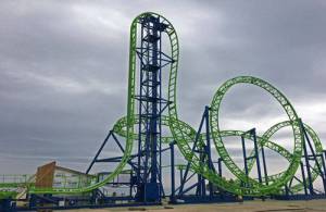 Hydrus Casino Pier NJ - New Roller Coaster