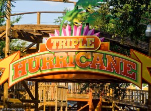 Triple Hurricane - Cypress Gardens, Now Coastersaurus at Legoland Florida