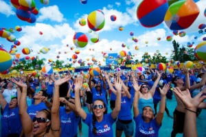 Legoland Florida Water Park - Beach Ball Record
