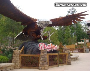 Wild Eagle - Statue - Dollywood