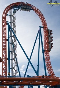 Fahrenheit's 97 degree drop - Hersheypark