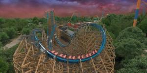 Twisted Cyclone - Six Flags Over Georgia - 2018 Roller Coaster 3