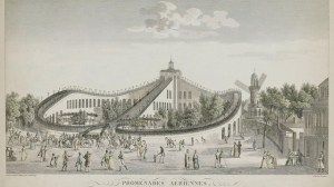 Promenades Aeriennes first roller coaster - france