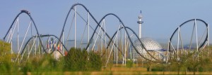 Silver Star Roller Coaster at Europa Park