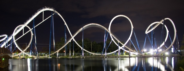 What’s Your Most Memorable Night Ride on a Roller Coaster?