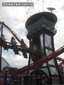 X-Flight Roller Coaster - Flight Tower
