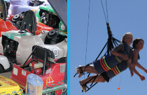 Go Karts vs SkyCoasters | Up-charge Ride&nbsp;Showdown