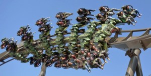 Gardaland Raptor - BM Wing Coaster Wing Rider