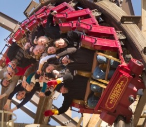 Outlaw Run 153 Turn - Silver Dollar City - Sm