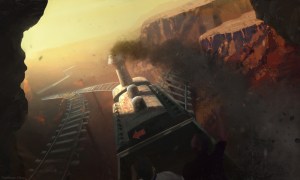 Kodiak Canyon - Multi-Path Roller Coaster Concept