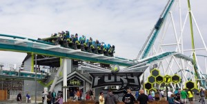 Fury 325 Entrance Station - Carowinds Giga Roller Coaster - sm