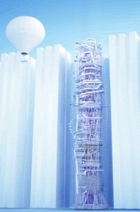 Vertical Theme Park - With Skyscrapers - Tall