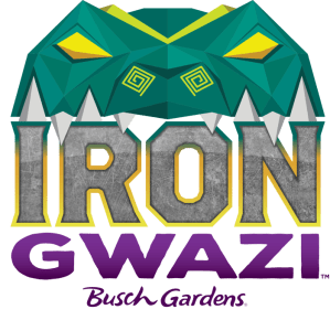 Iron Gwazi Roller Coaster Logo - Busch Gardens Tampa