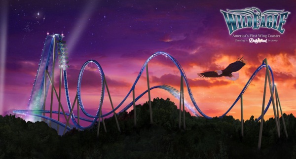 Dollywood’s Wild Eagle Wing Coaster to Soar in&nbsp;2012