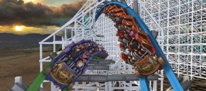 Twisted Colossus - Six Flags Magic Mountain 2015 - Wide